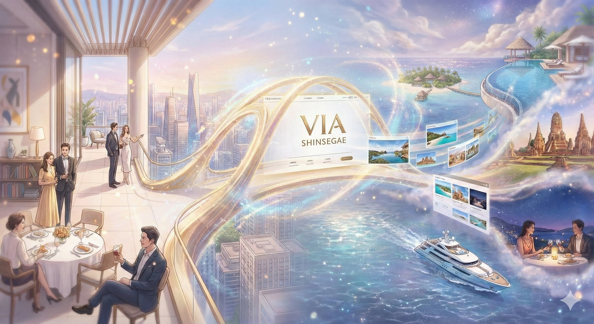 VIA SHINSEGAE - 새로운 여행의 세계로 안내할 것인가 ?