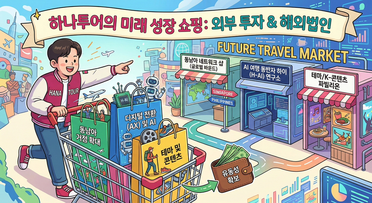 요즘 하나투어는 쇼핑 시즌