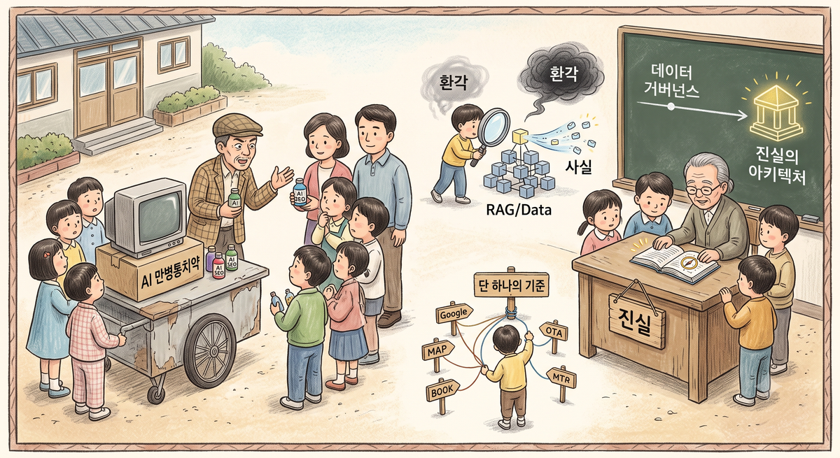 [번역] 호텔을 위한 'AI SEO'가 약장수인 이유