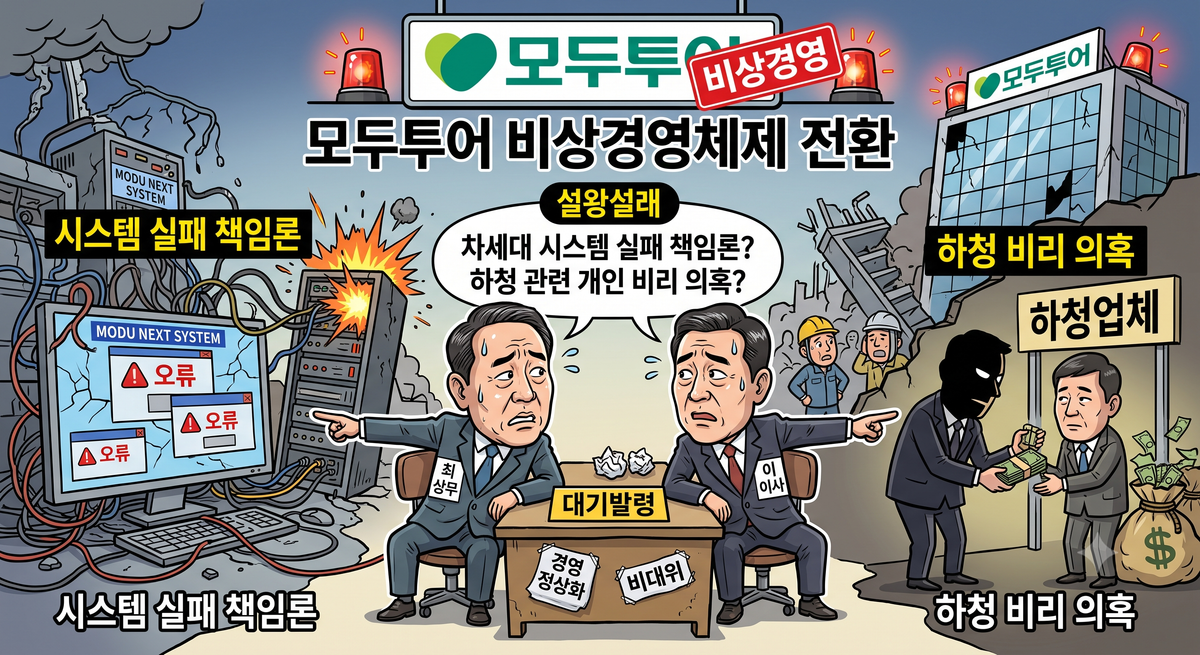 [루머] 모두투어 비상경영 체제 돌입