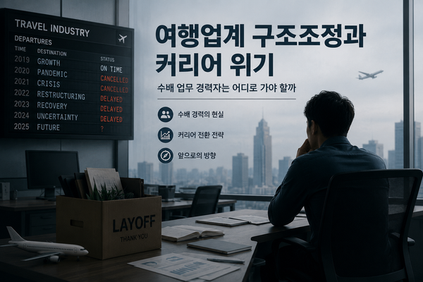 여행업계 구조조정과 커리어 위기: 여행사 수배 업무 경력자는 어디로 가야 할까