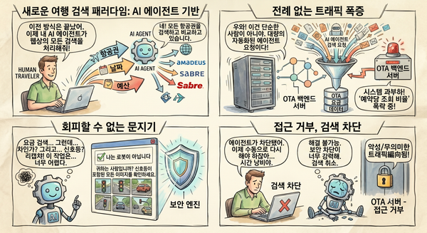 AI가 흔드는 여행 검색 경제학