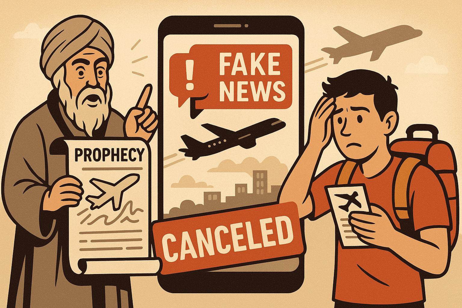 “예언 하나에 여행이 망했다?” 진짜 벌어진 일입니다