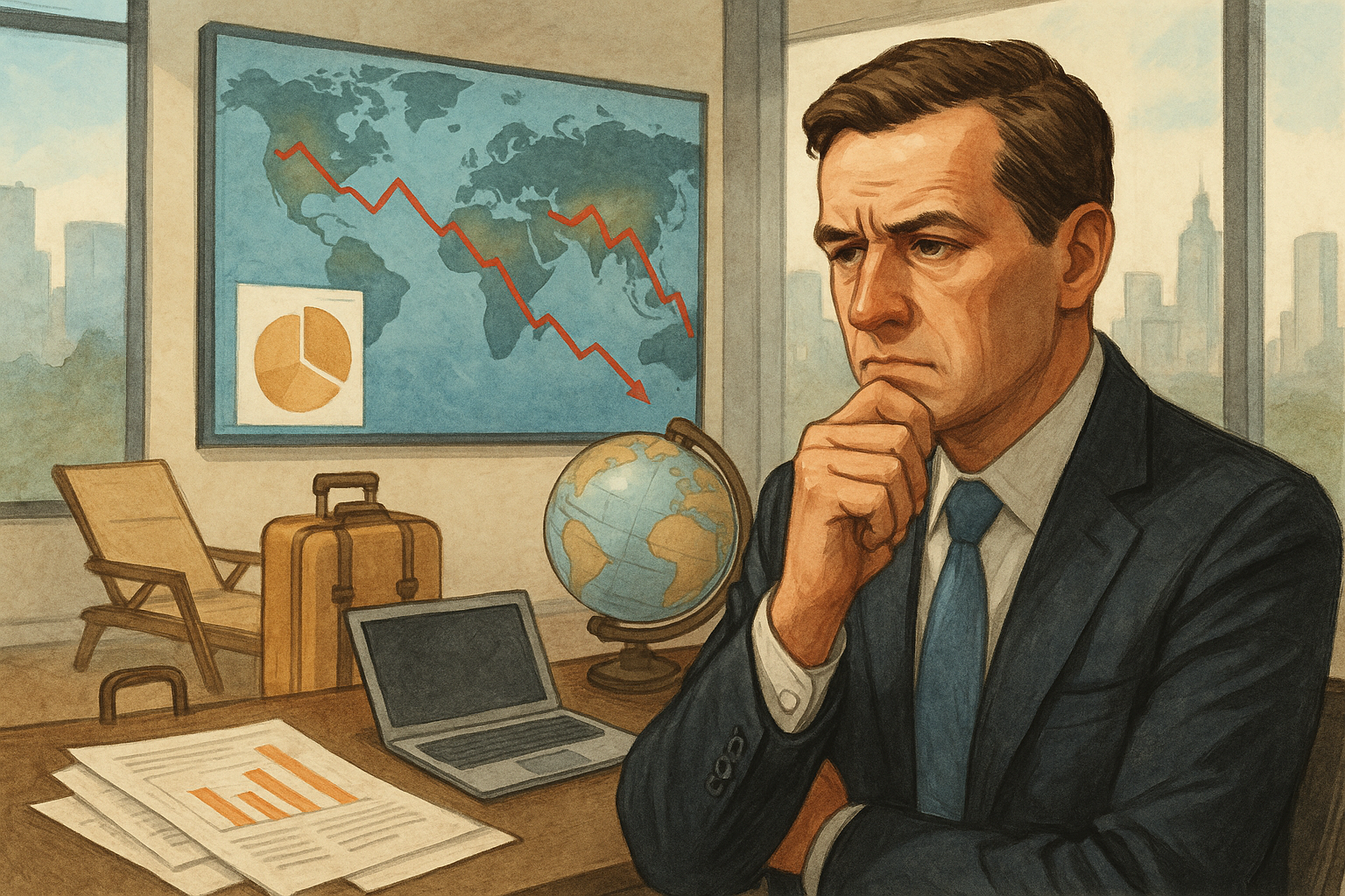 [여행산업 분석] 위기를 직시하라: 격변의 교차로에 선 당신의 전략은 유효한가?