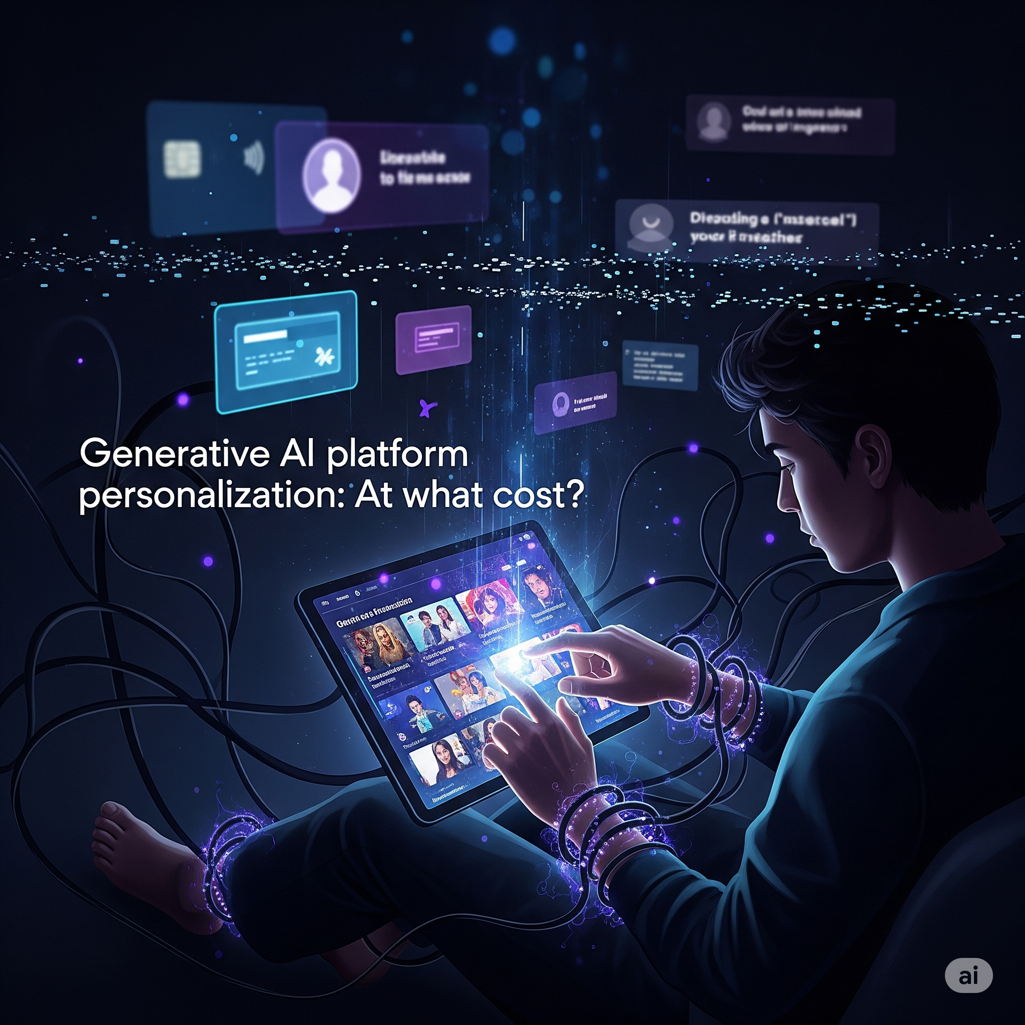 생성형 AI 플랫폼 개인화의 대가? (번역)