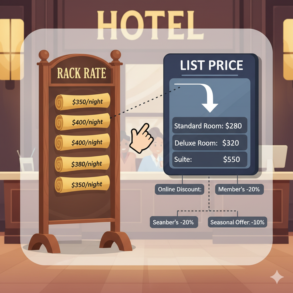 호텔 요금 체계, 구조에 대한 이해