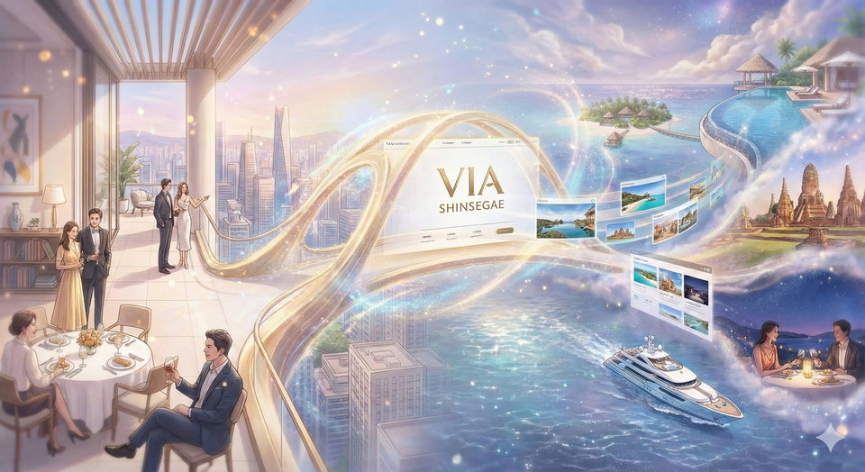 VIA SHINSEGAE - 새로운 여행의 세계로 안내할 것인가 ?