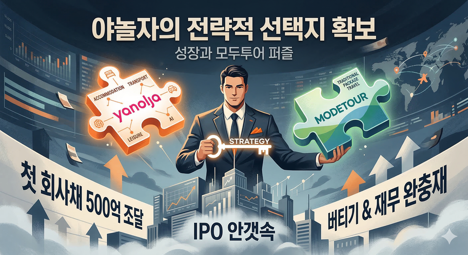 야놀자의 500억 회사채 발행, 정말 '운영자금'일 뿐일까?