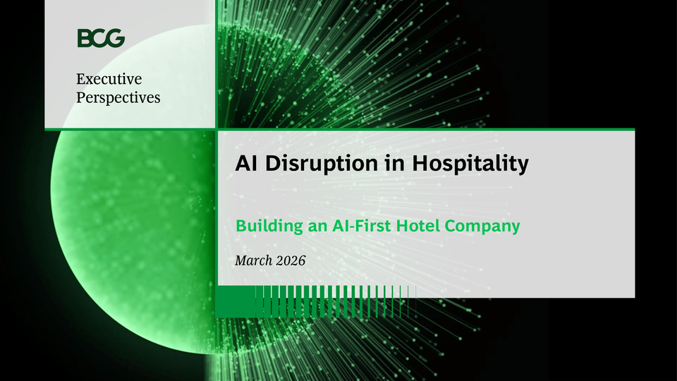 AI-first 호텔 기업을 만들자