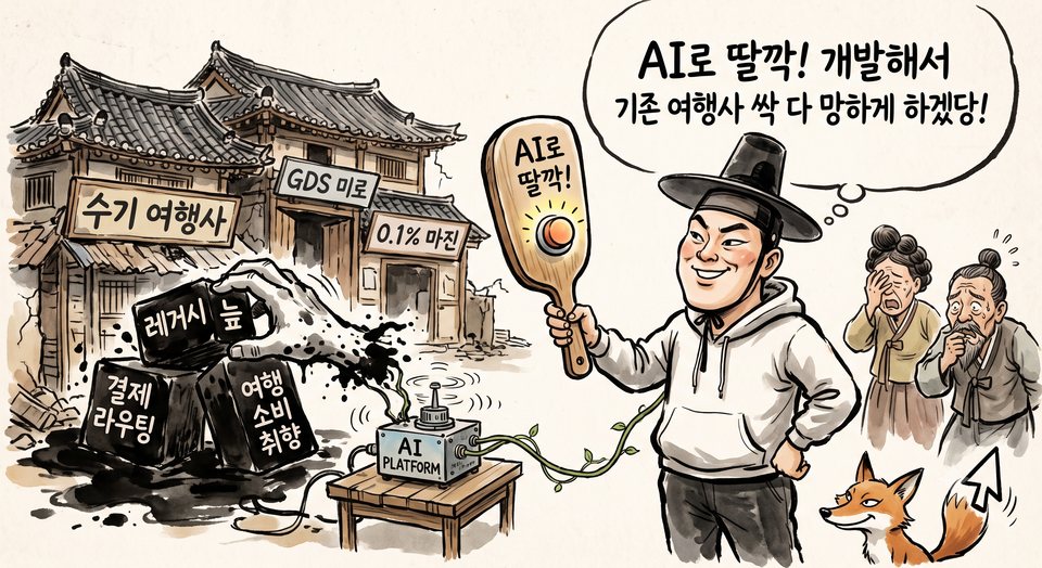 AI 열고 '딸깍' 하면 플랫폼 쯤이야..